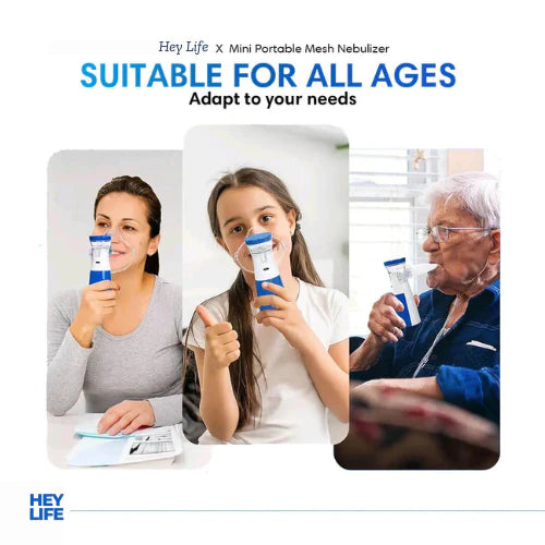 Portable Ultrasonic Rechargeable Mesh Nebulizer Machine