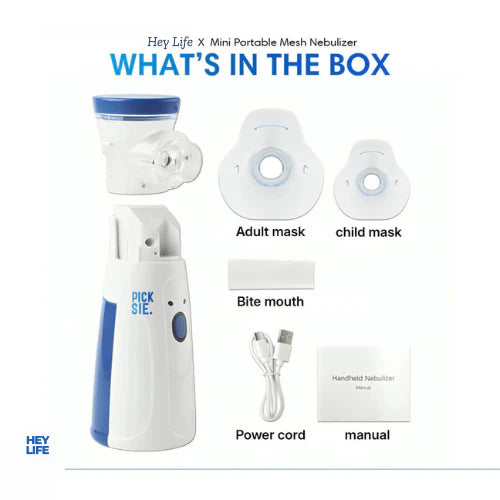 Portable Ultrasonic Rechargeable Mesh Nebulizer Machine