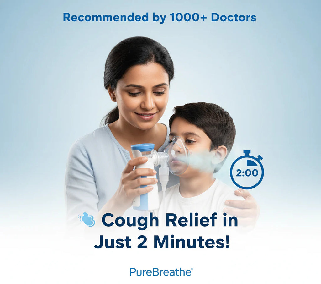 Portable Ultrasonic Rechargeable Mesh Nebulizer Machine